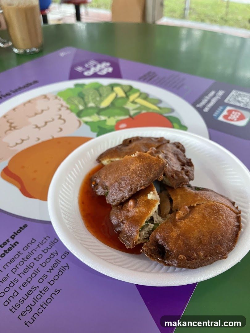 Fried Snacks with Sauce