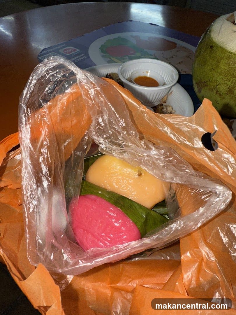 Food in plastic bag