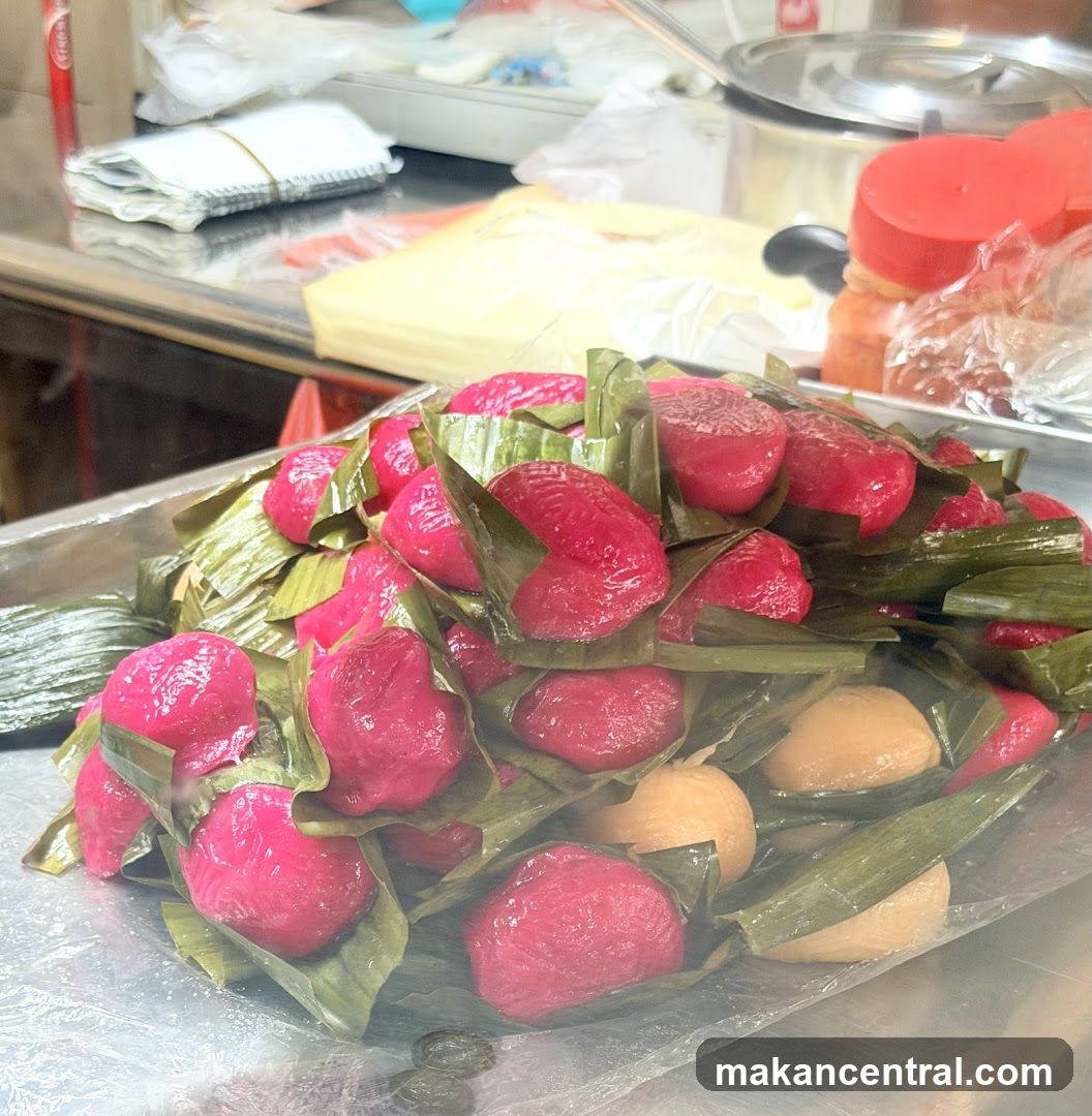Pink and Yellow Pastries