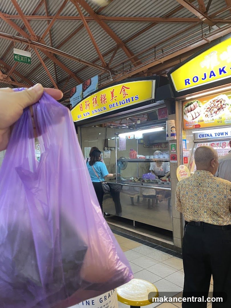 Food Stall with Signage