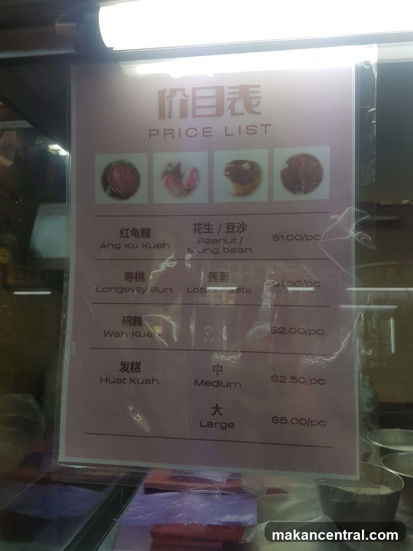 Price List