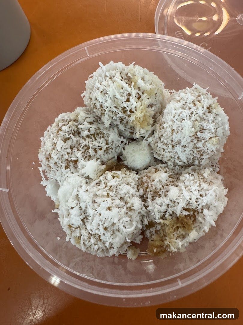 Coconut-covered sweets