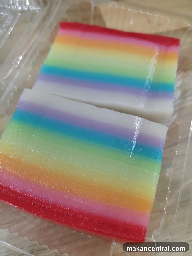Rainbow Layered Dessert