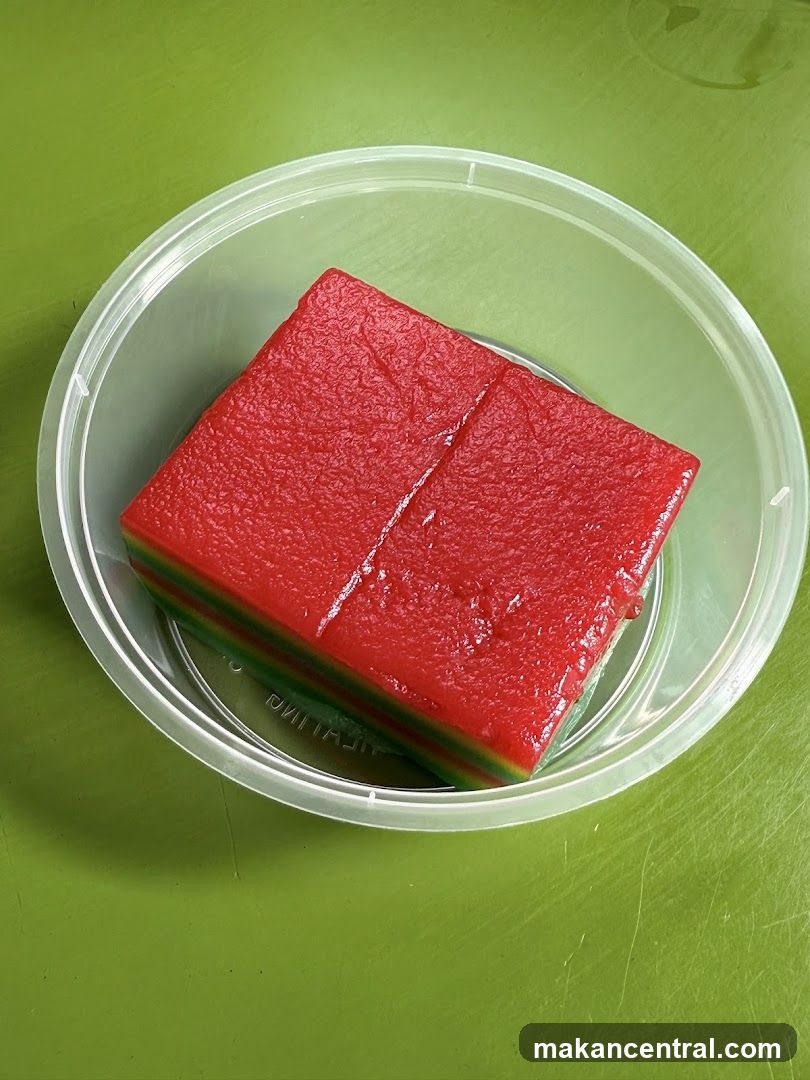 Layered Dessert in Container