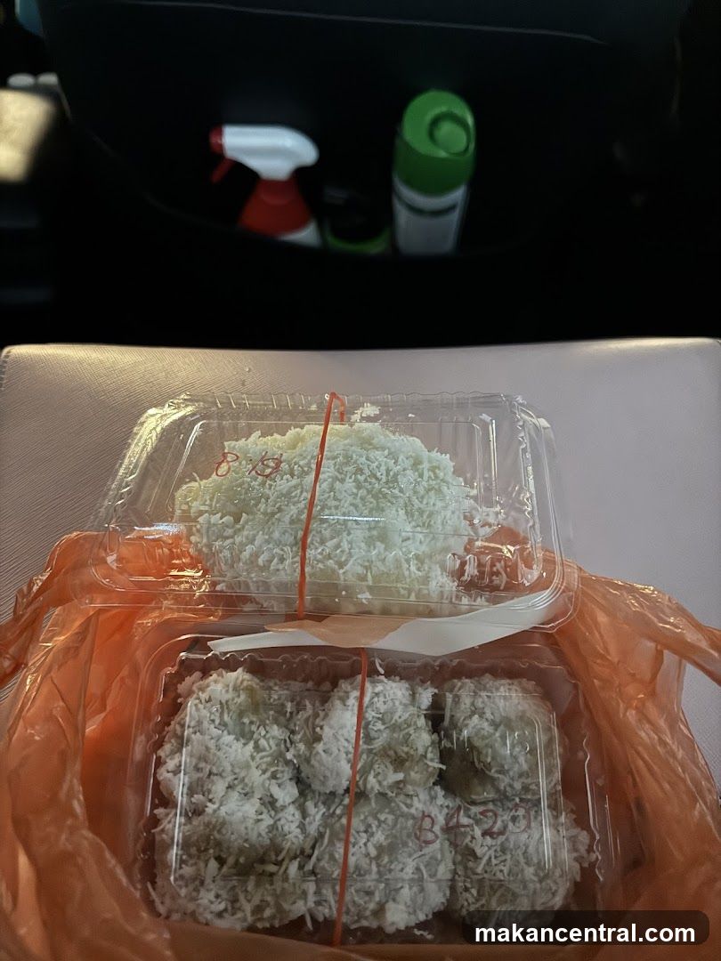 Desserts in plastic containers