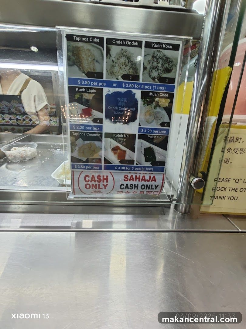Dessert Menu