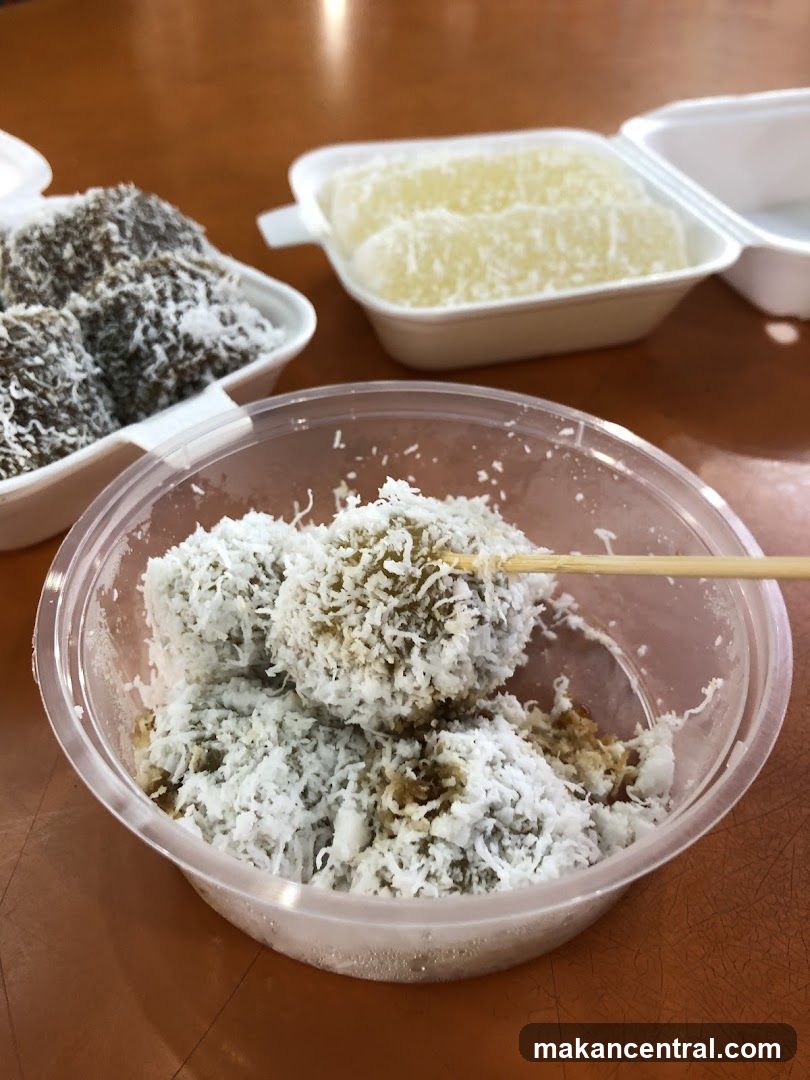 Desserts with Coconut Flakes