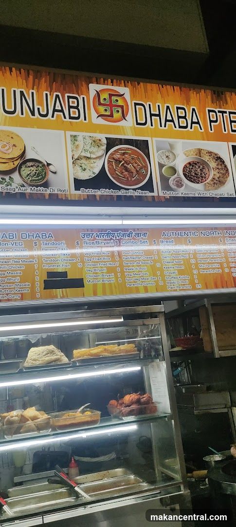 Punjabi Dhaba Menu