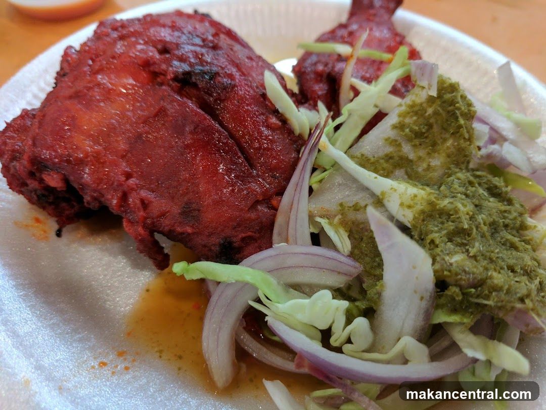 Tandoori Chicken with Salad