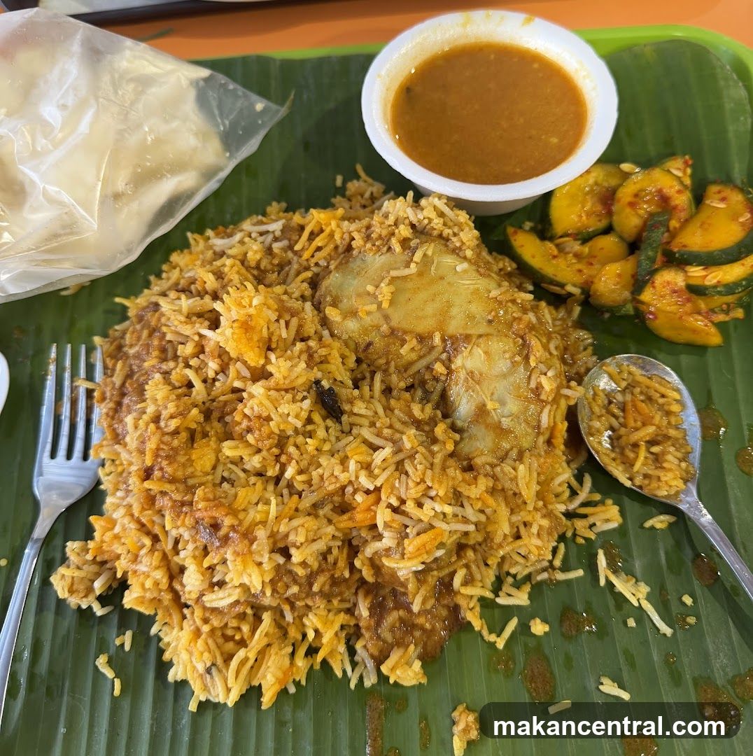 Chicken Biryani with Sides