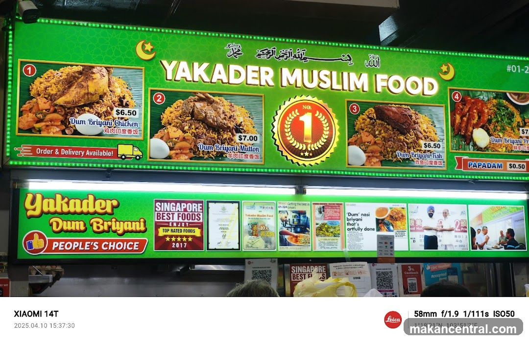 Yakader Muslim Food Stall