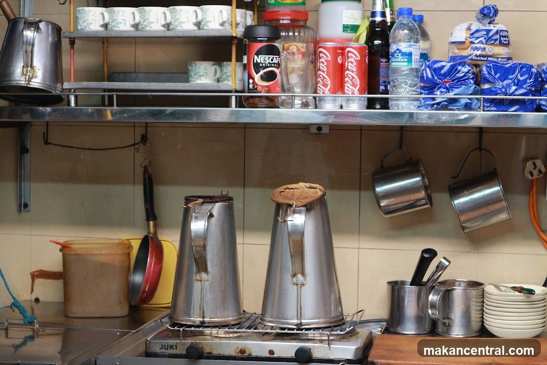 Kitchen Counter with Coffee Pots
