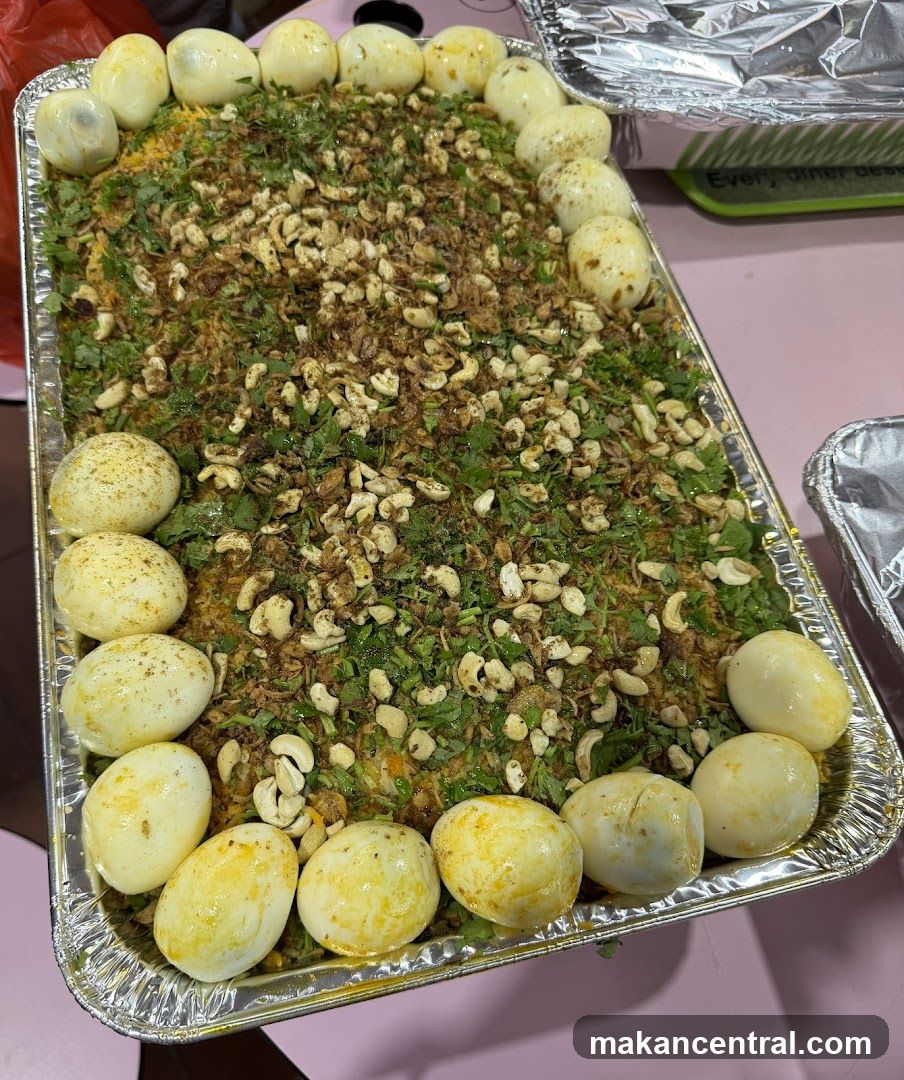 Biryani with Eggs