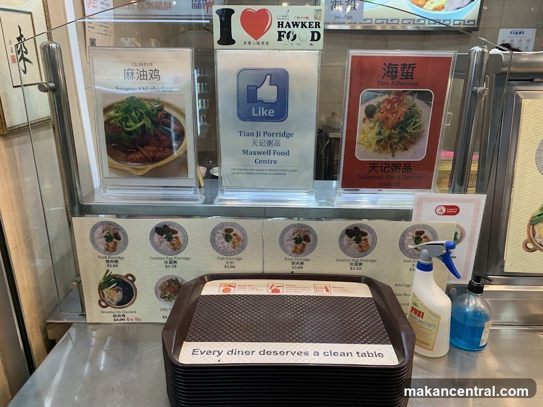 Hawker Food Stall Display
