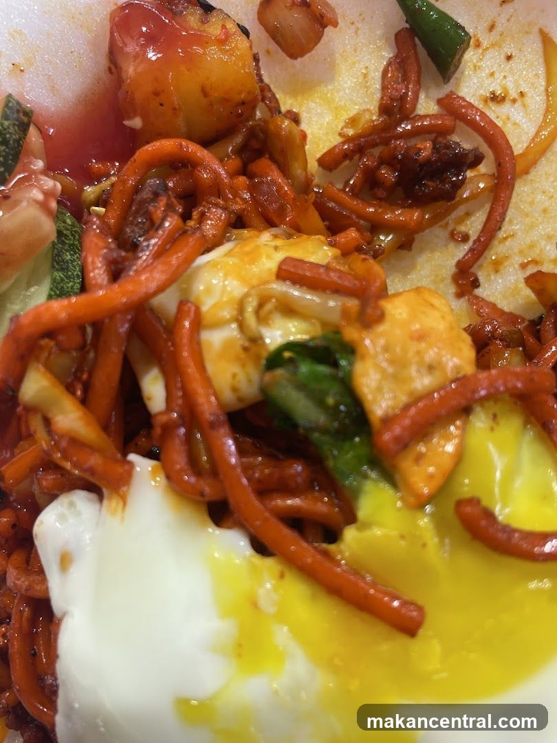 Spicy Noodles with Egg