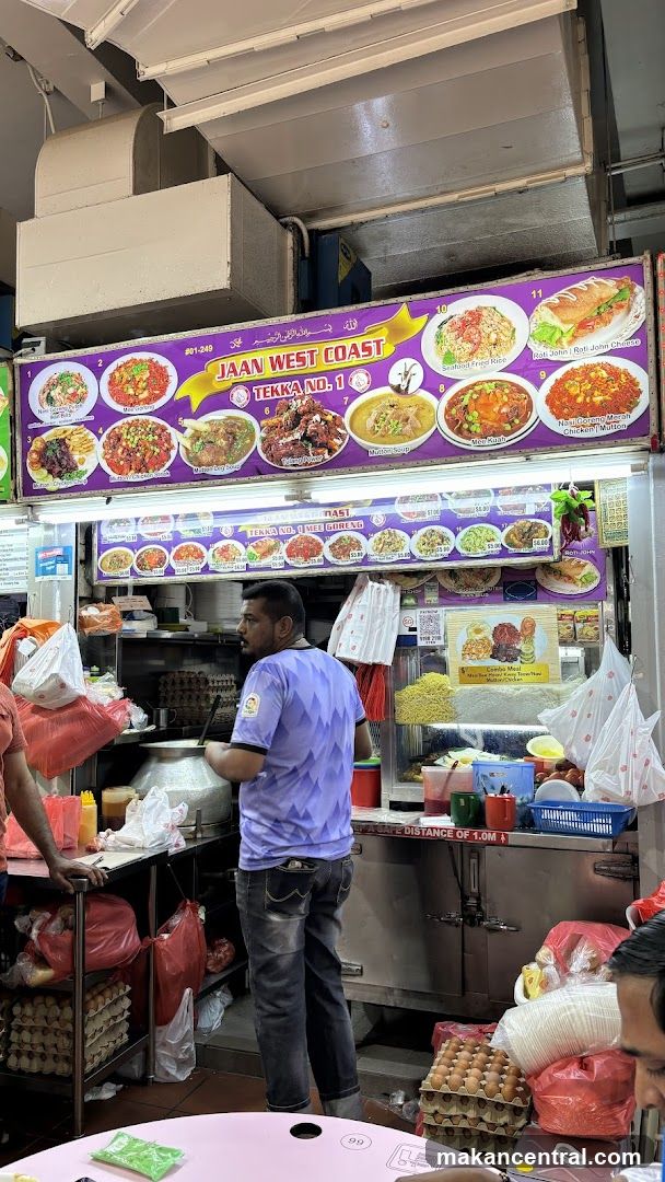Food Stall with Menu