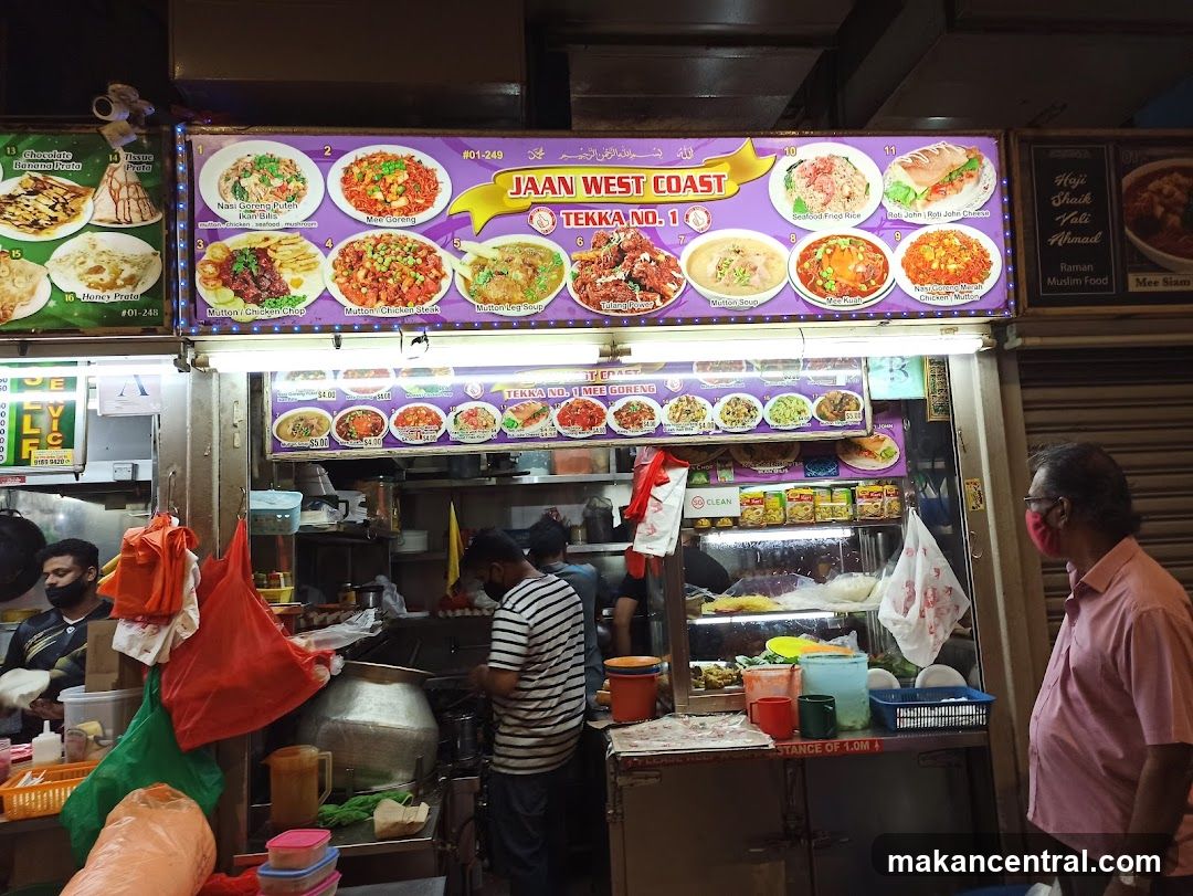 Food Stall with Menu Boards