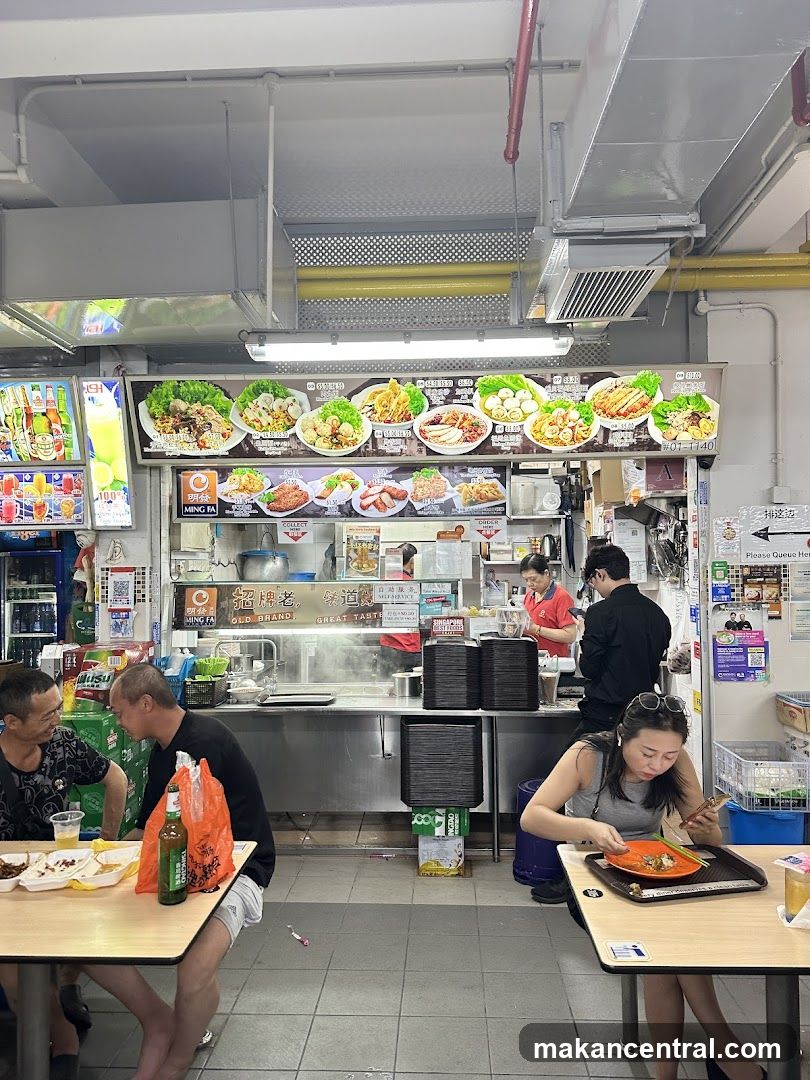 Food Stall with Menu