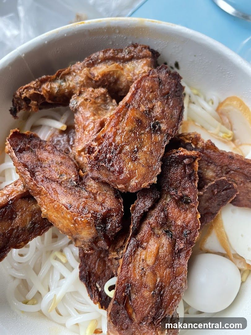 Fried Fish Skin Noodles