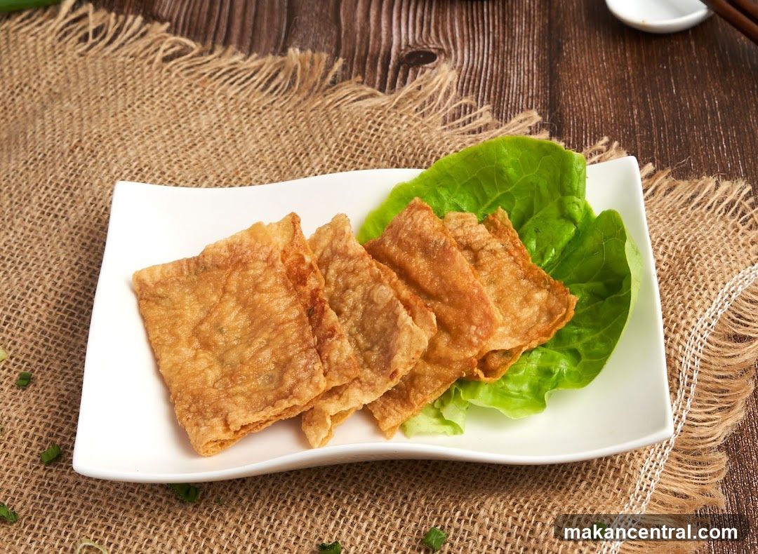 Fried Tofu Skin Snacks