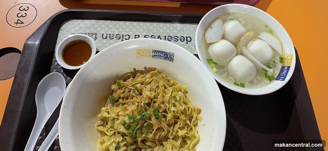 Noodles and Fishball Soup