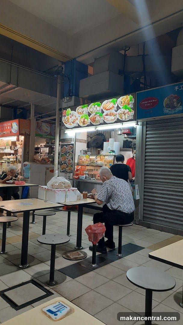 Food Stall with Diners