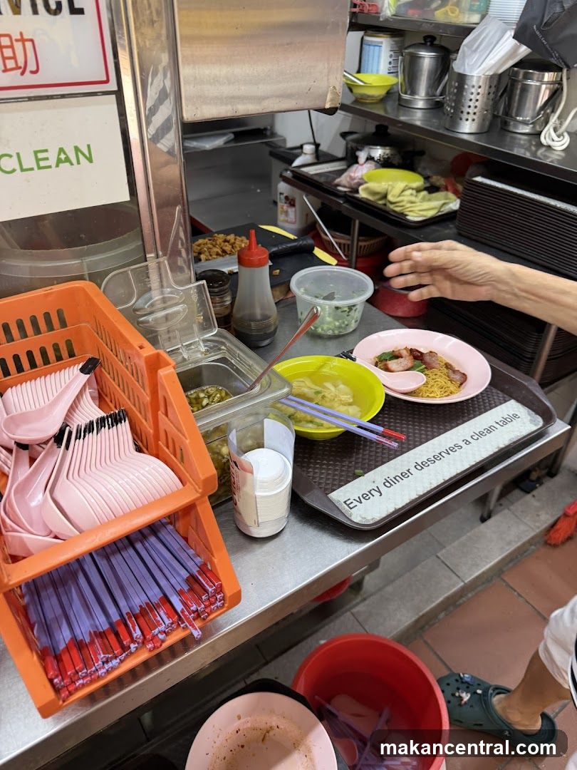 Food Stall Preparation Area