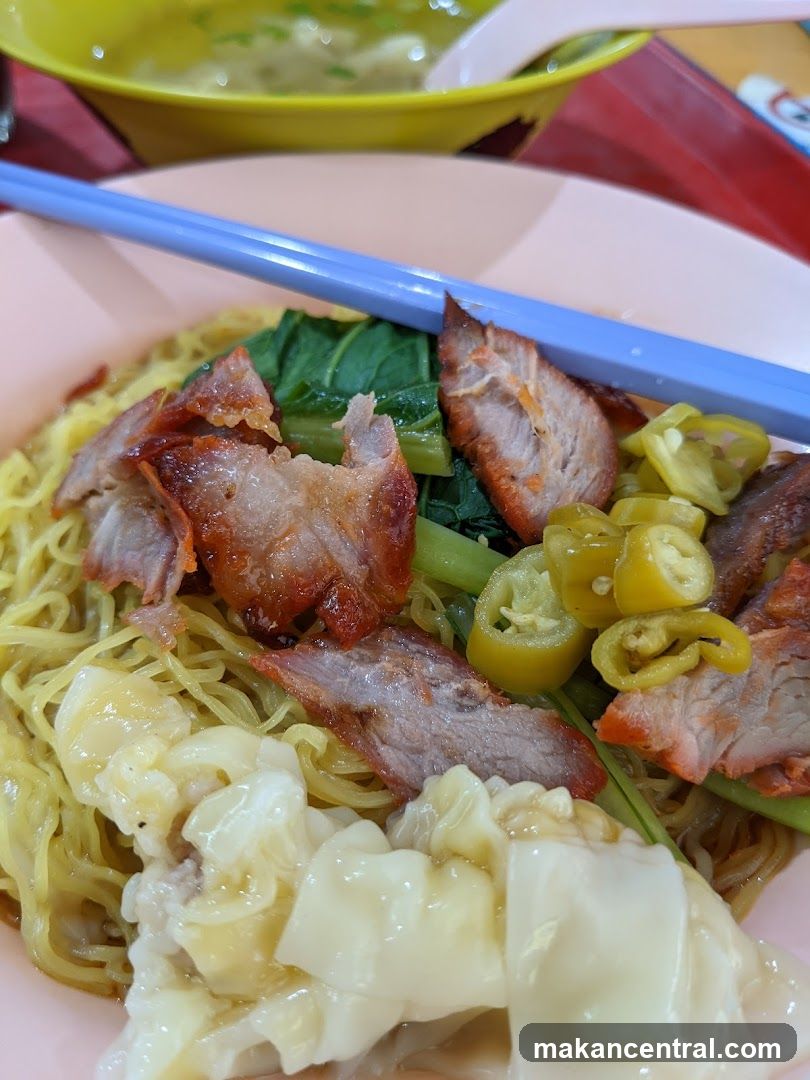 Wonton Noodles with Char Siu