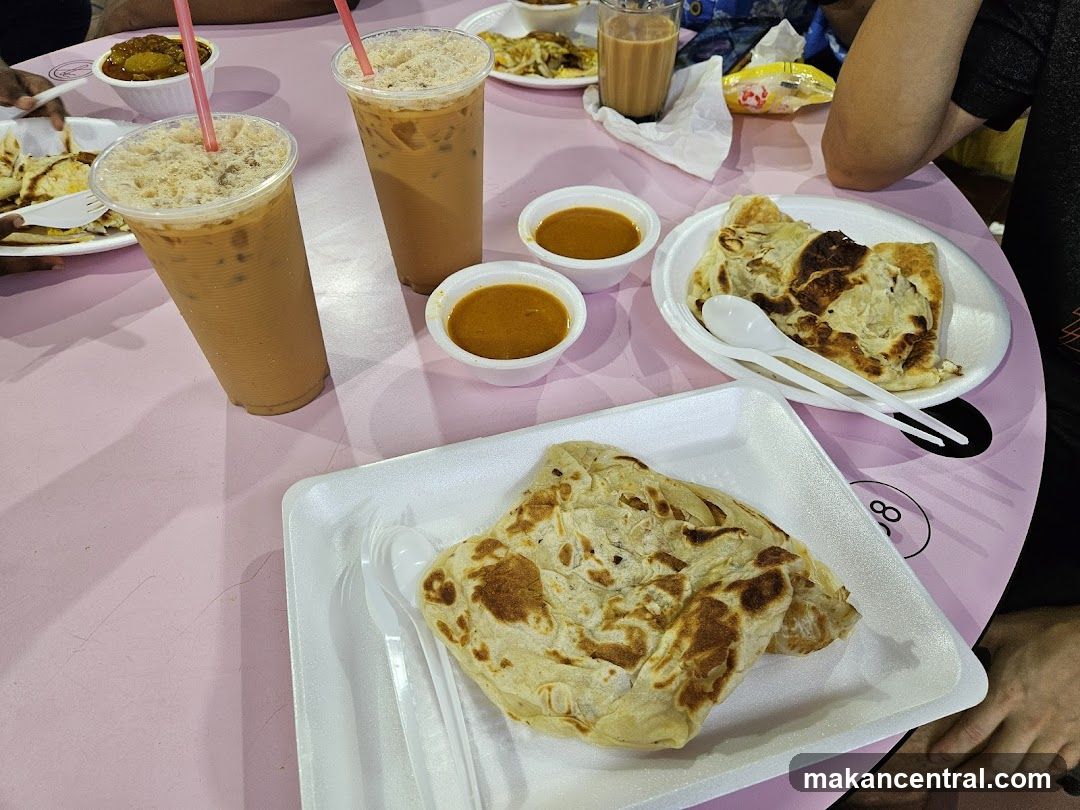 Roti Canai and Teh Tarik