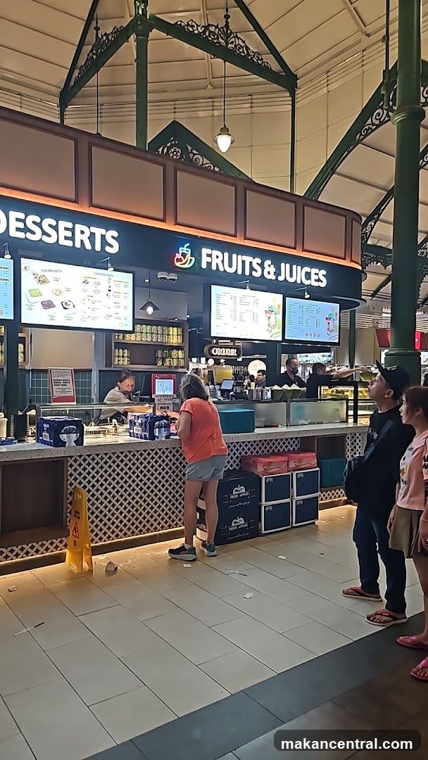 Desserts and Fruits & Juices Stall