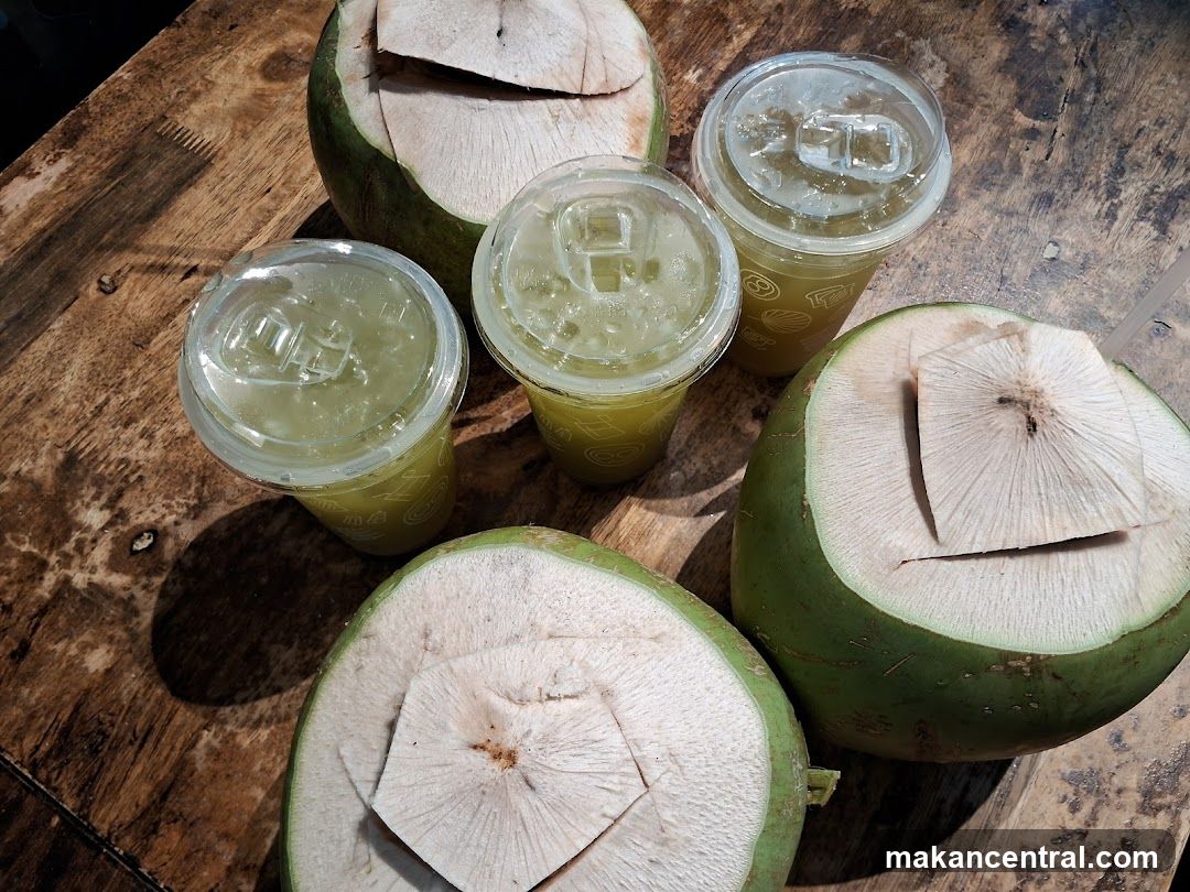 Fresh Coconuts and Drinks