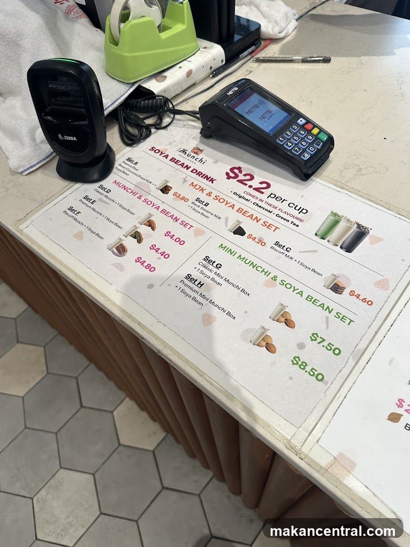 Munchi Pancakes Menu