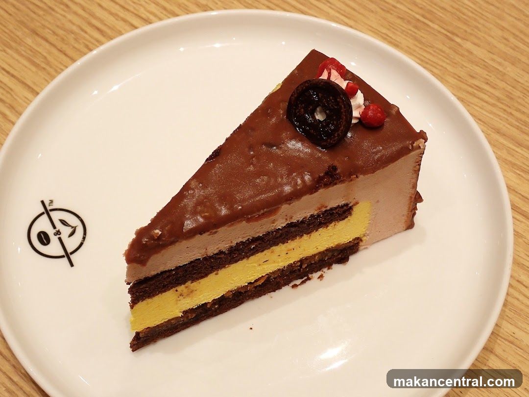 Chocolate and Yellow Layer Cake