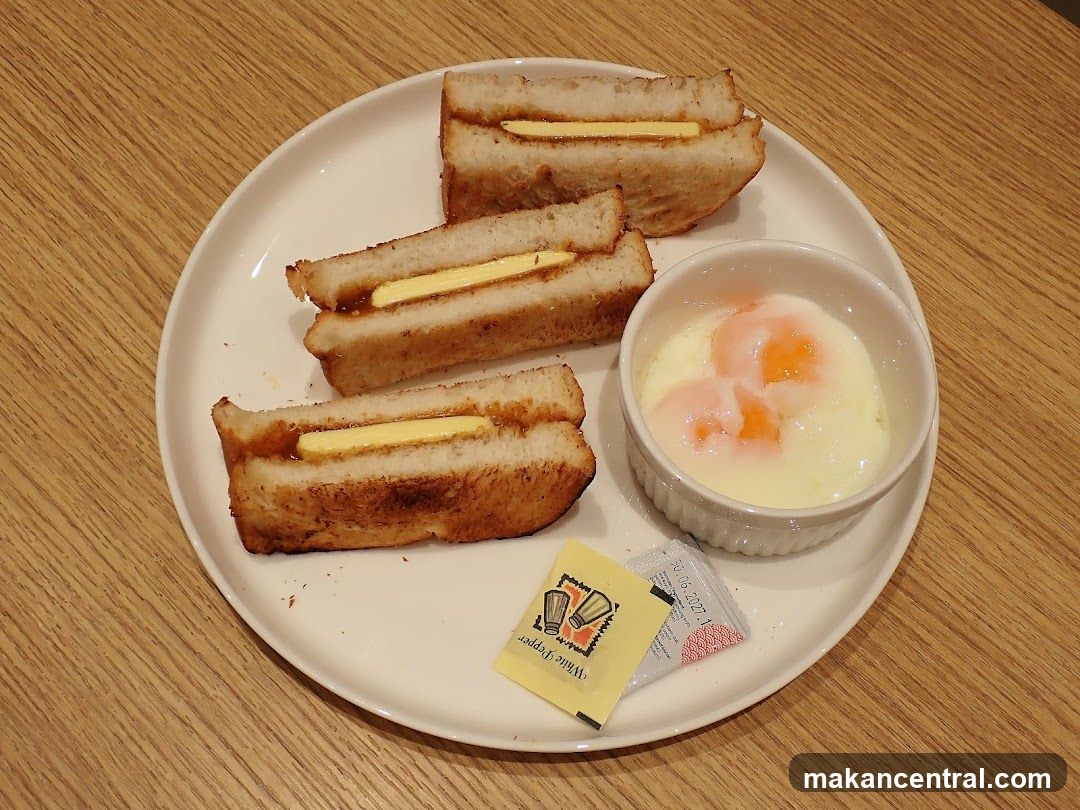 Toast with Butter and Soft-Boiled Eggs