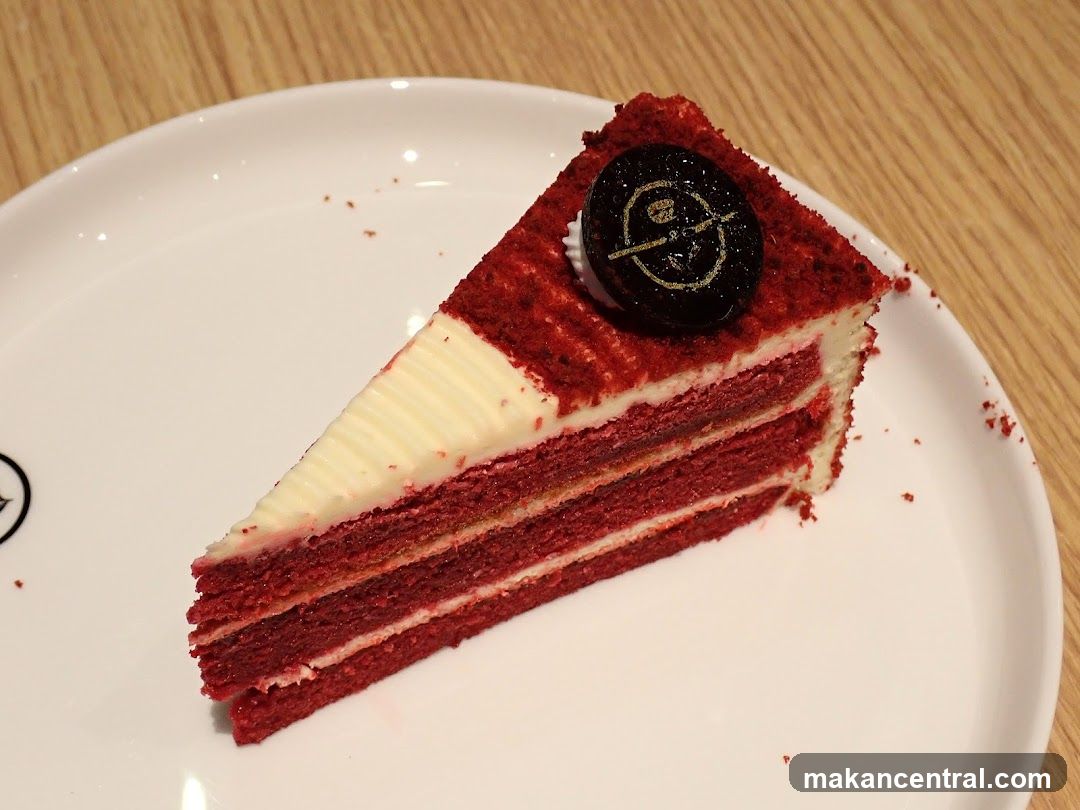 Red Velvet Cake Slice