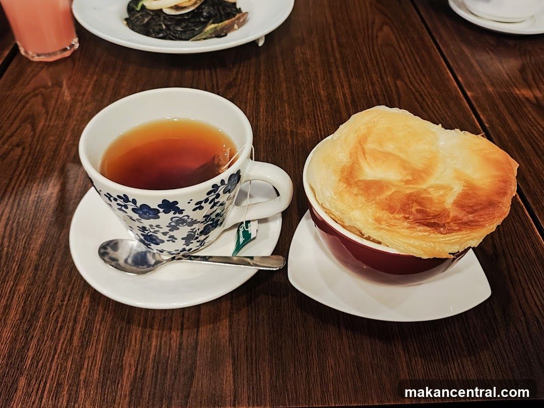 Tea and Pot Pie