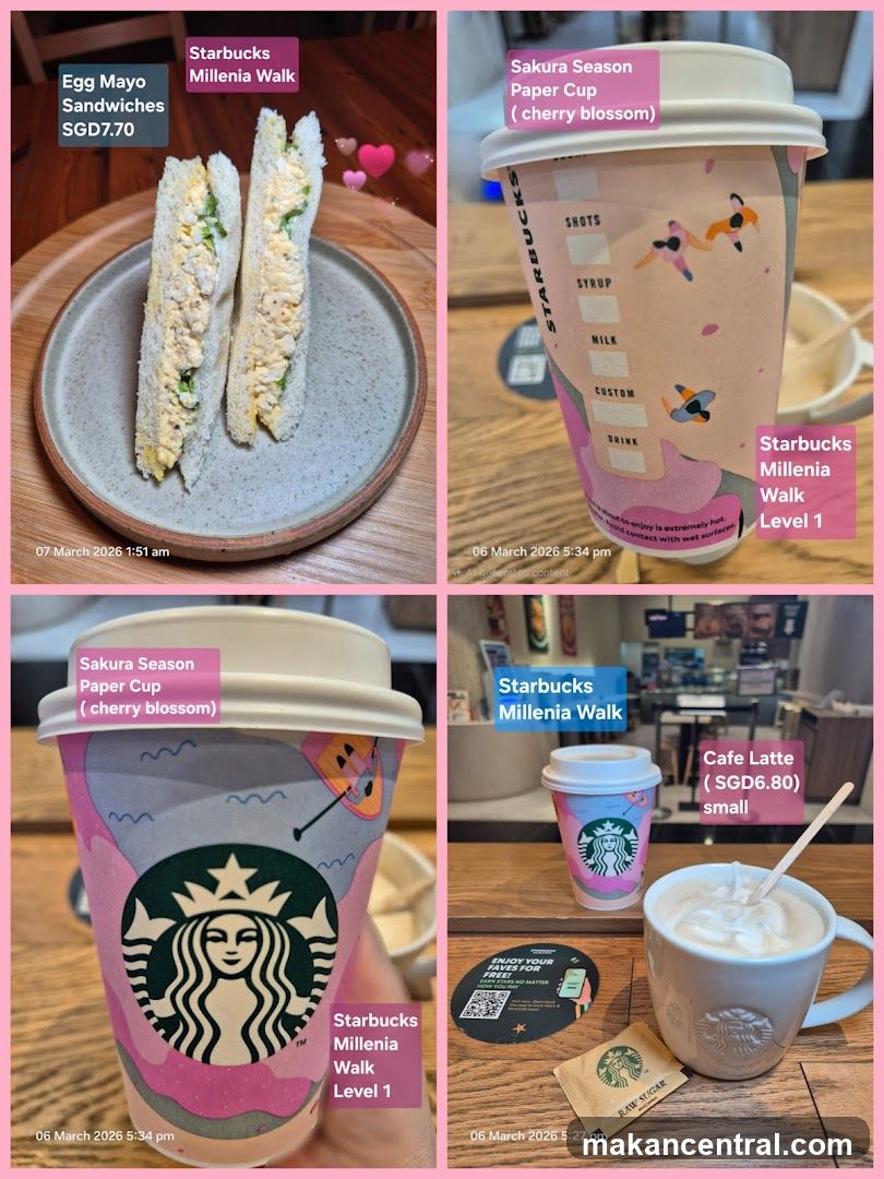 Starbucks Millenia Walk Food and Drinks
