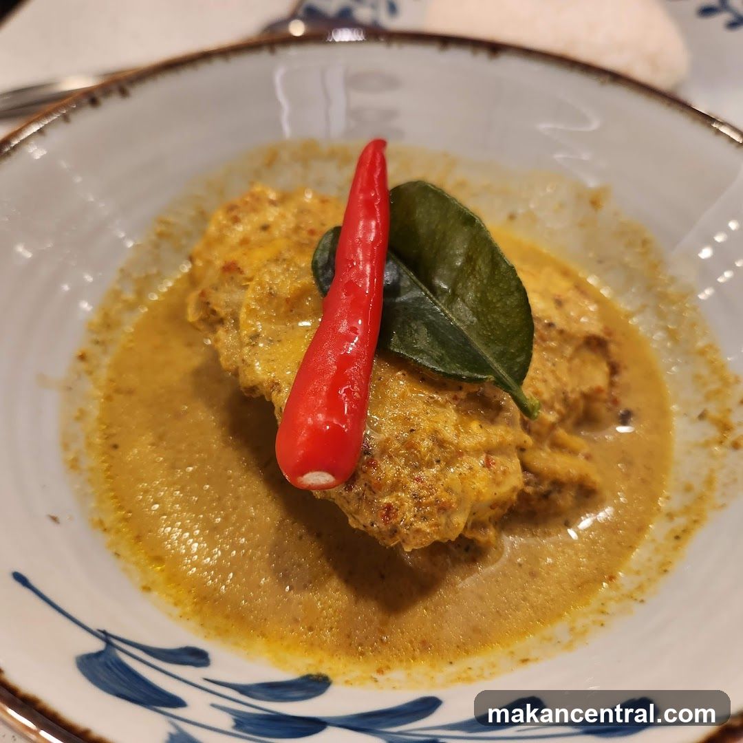 Curry Dish with Chili and Leaf