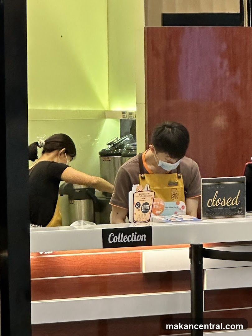 Counter with Staff