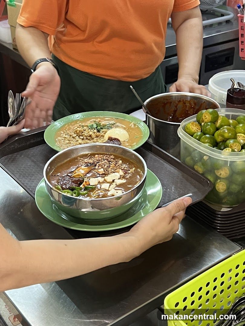 Food being served