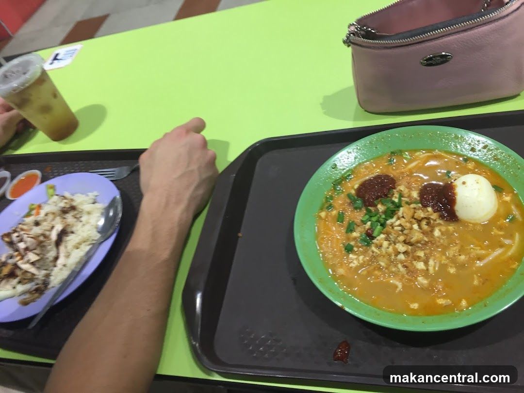 Food on a table