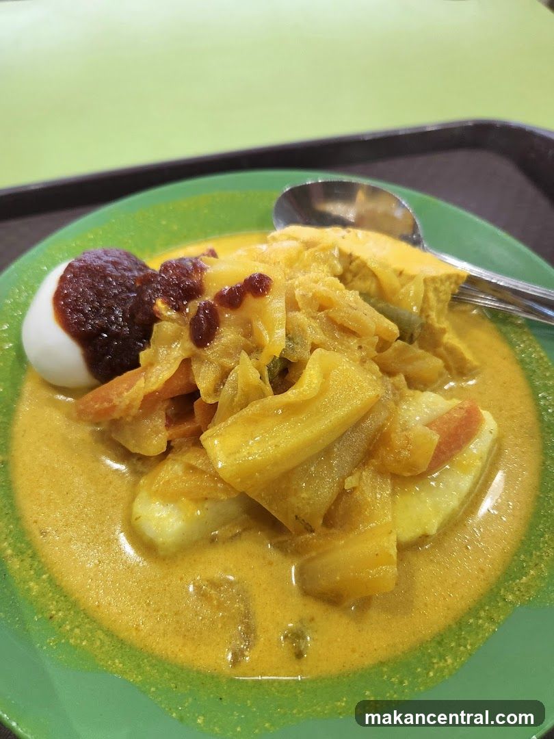 Lontong Dish