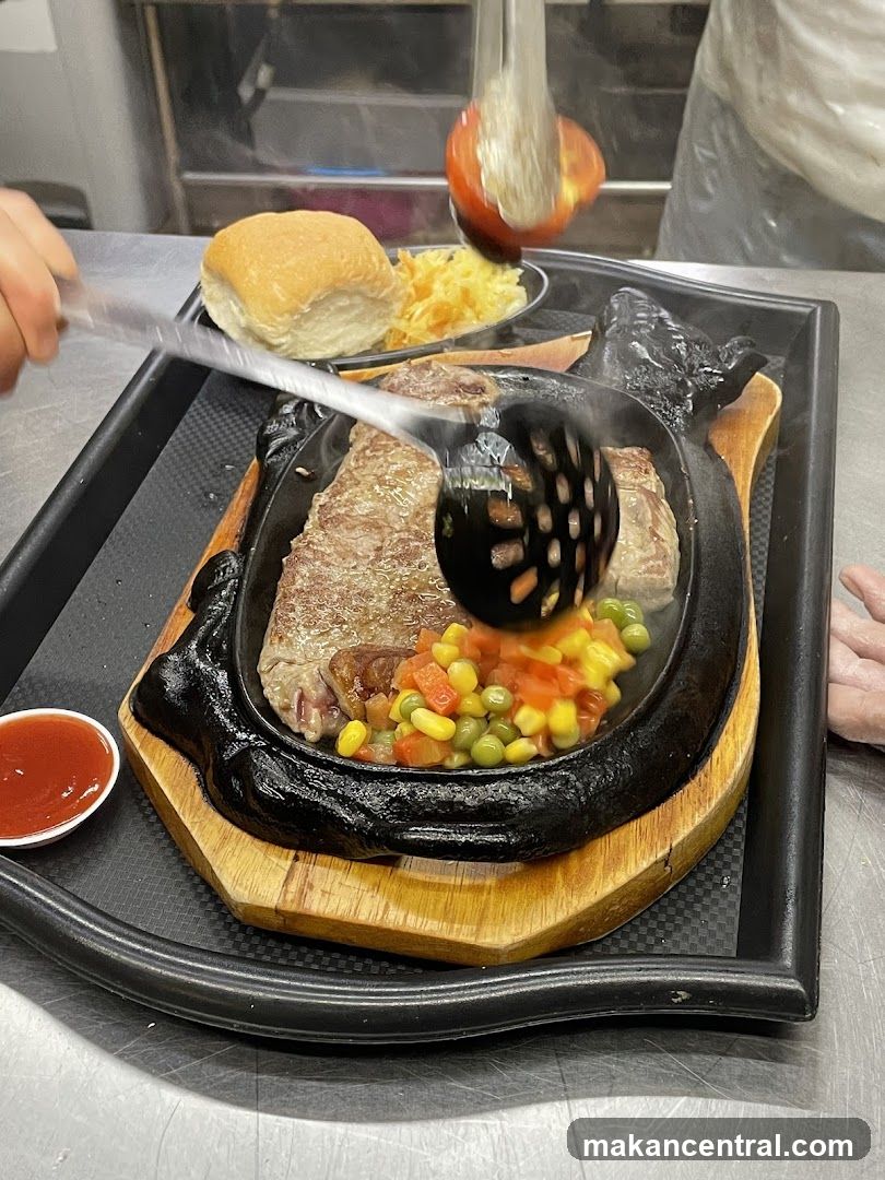 Sizzling Steak Platter