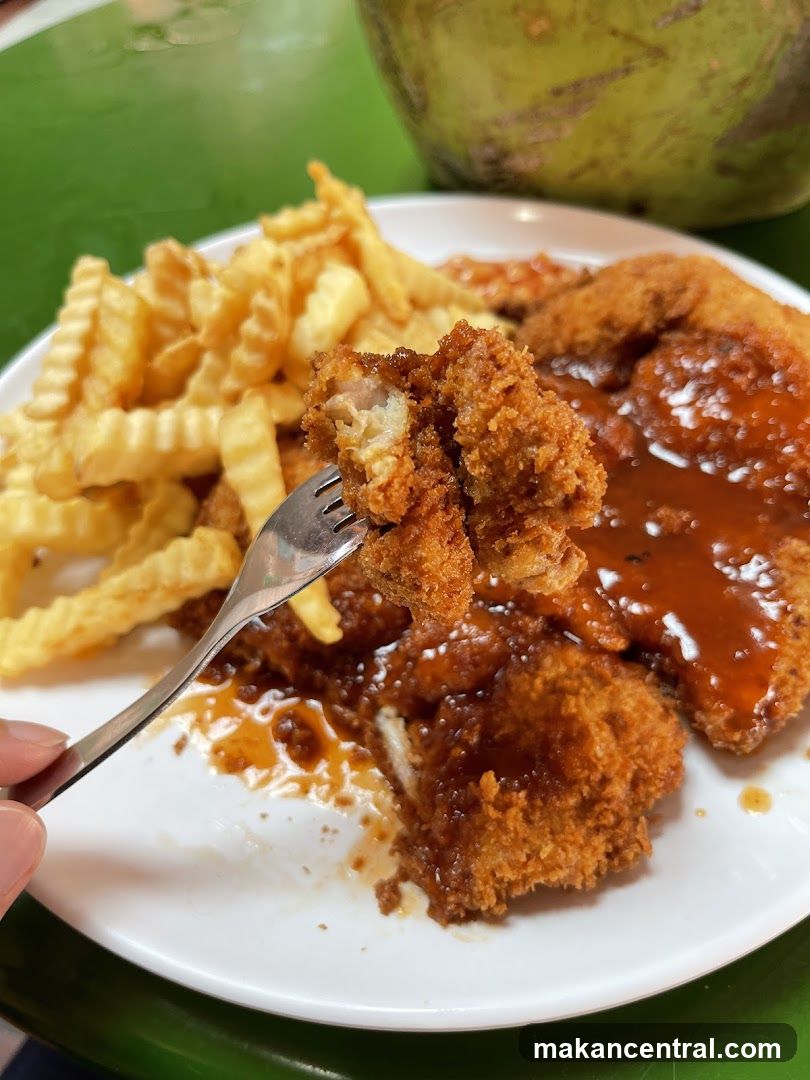 Fried Chicken and Fries