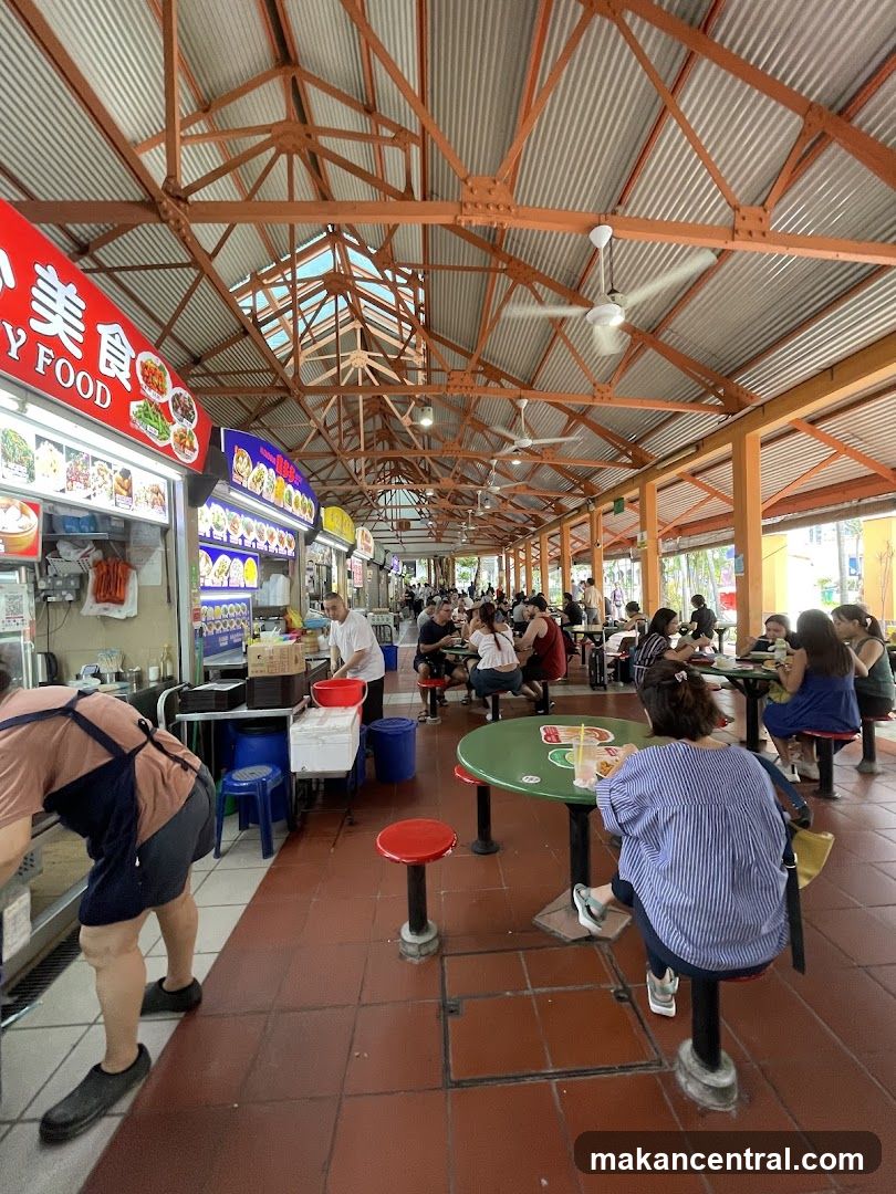 Hawker Centre Dining Area