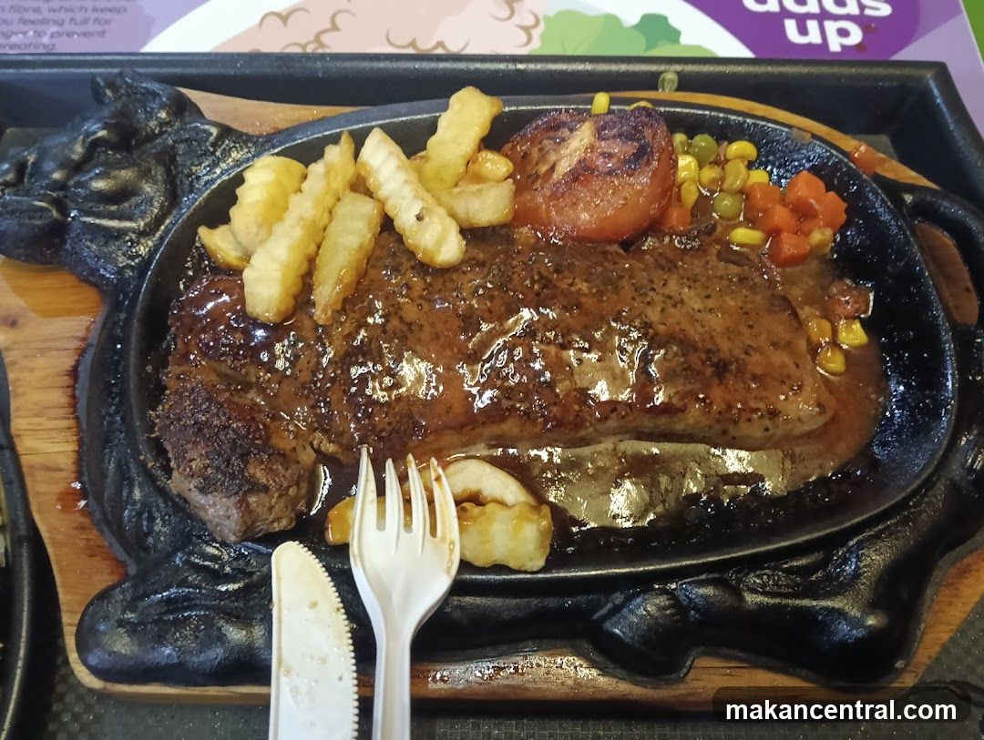 Sizzling Steak Dinner