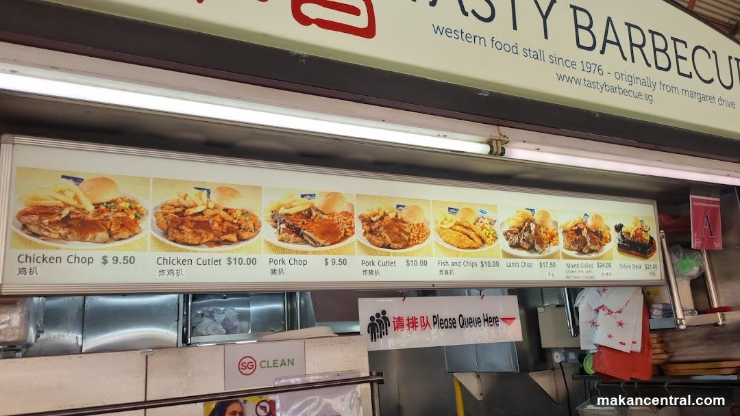 Tasty Barbecue Menu