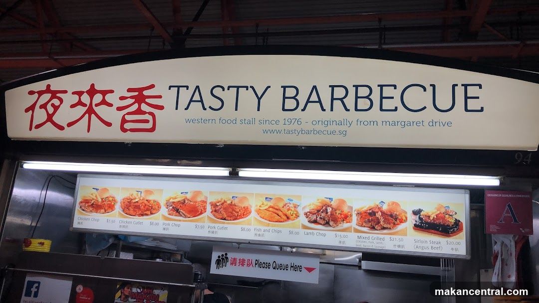 Tasty Barbecue Stall Sign