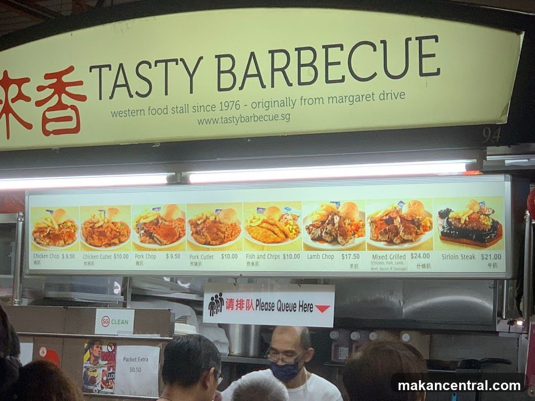 Tasty Barbecue Menu
