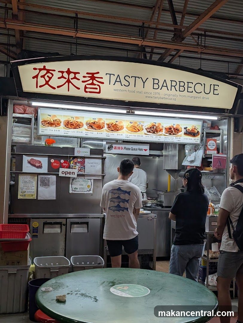 Tasty Barbecue Stall
